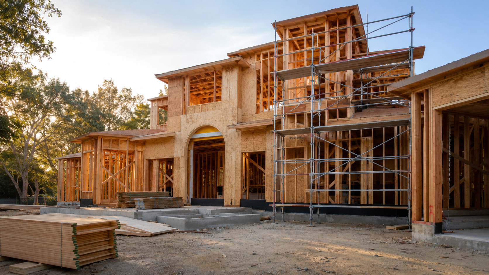 Luxury custom home by Rick Somers Construction